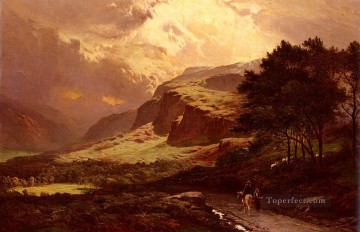 風景 Painting - ラングデール ウェストモーランドの風景 シドニー リチャード パーシー マウンテン